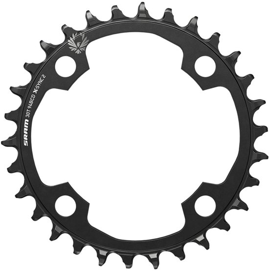 Sram X-sync Eagle 94 Bcd Kettingblad Zwart 30t van Sram