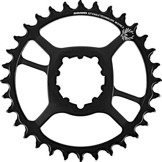 Sram X-sync Eagle Boost Steel Direct Mount 3 Mm Offset Kettingblad Zilver 30t van Sram
