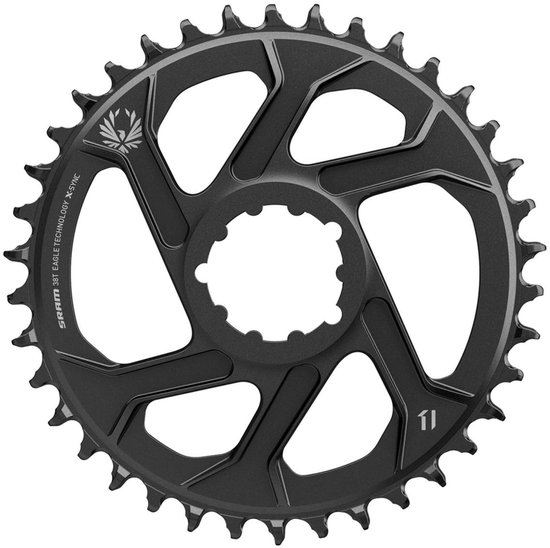Sram X-sync Eagle Dm 3mm Offset Kettingblad Zwart 34t