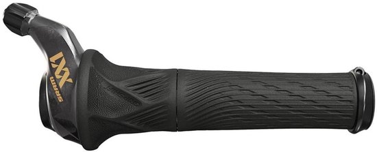 SRAM XX1 Eagle Draaischakelaar 12-speed achter Lock-On handvatten, zwart van Sram