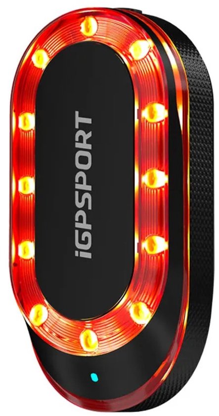 SRmini Radar Racefiest Verllichting - Slim Fietslamp Achter - Remwaarschuwing - Fietsachterlicht - 7 lichtmodi - Watderdicht