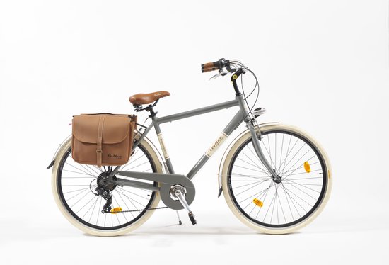 Stadsfiets 28 inch 605 Aluminium Man Grijs van Merkloos