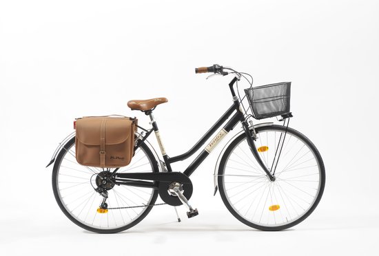 Stadsfiets 28 inch 605 Lady zwart van Popal