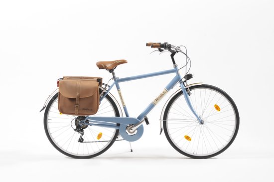 Stadsfiets 28 inch 605 Man Blauw van Merkloos
