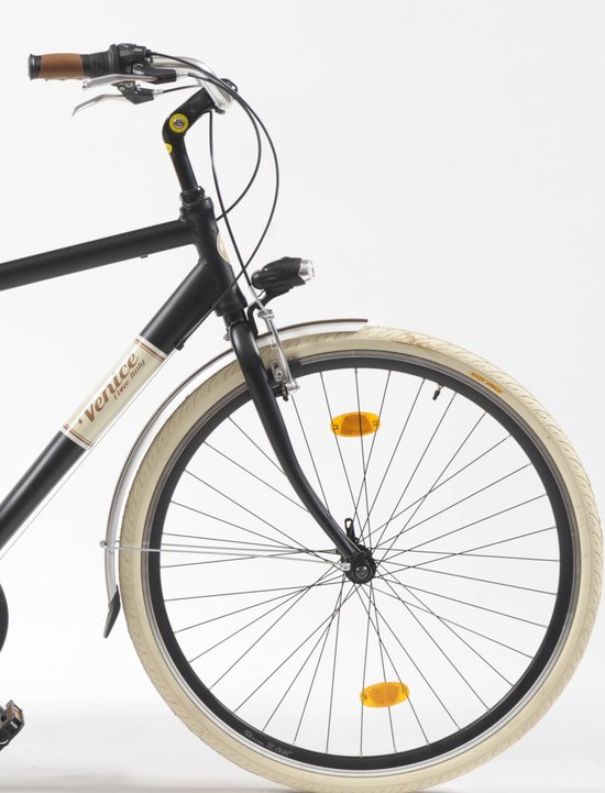 Stadsfiets 28 inch 615 Man Zwart van Merkloos