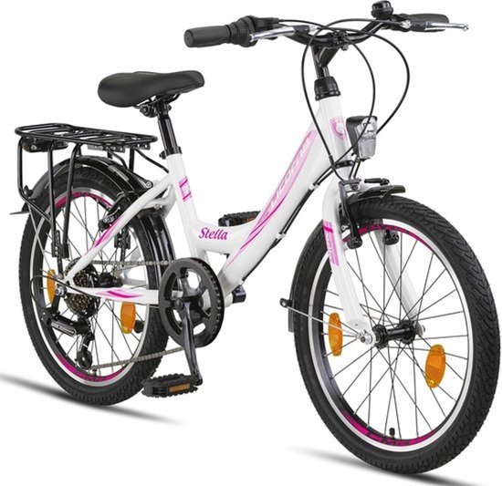 Stadsfiets voor Dames, Heren en Kinderen - 20, 24, 26, 28 Inch met 21 Versnellingen