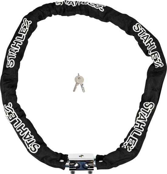Stahlex Kettingslot - Robuuste diefstalpreventie - 150 cm - Inclusief beschermhoes van Stahlex