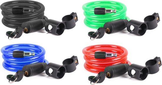 Stahlex Multifunctioneel kabelslot - spatwaterdicht en slagvast - 1200 mm - assorti kleuren van Stahlex