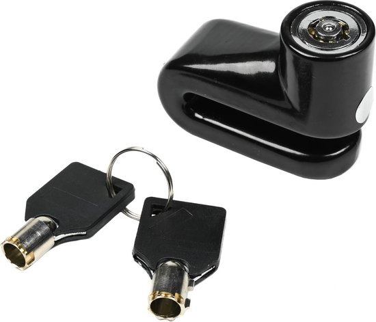 Stahlex Schijfremslot met houder - weerbestendig - Ø 5.5 mm - inclusief 2 sleutels van Stahlex