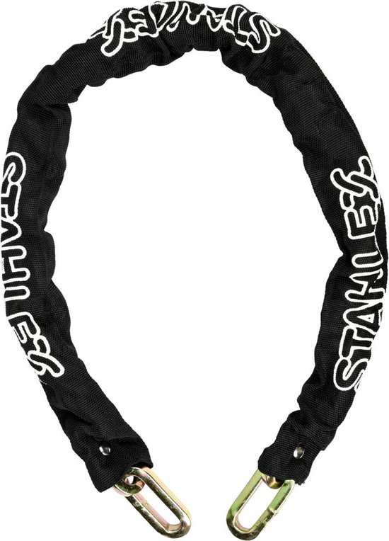 Stahlex Vierkante ketting - gehard staal - 8 x 900 mm - zwart van Stahlex