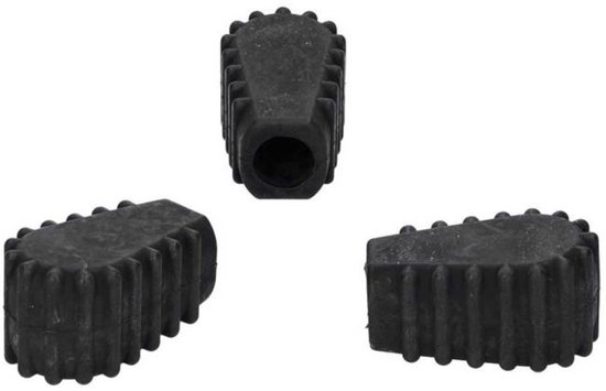 Standaard poot afdekdoppen Batavus Fier 2 / Winora FUB 2 SC2 / BABBOE set a 3 stuks (3x dop) van Merkloos