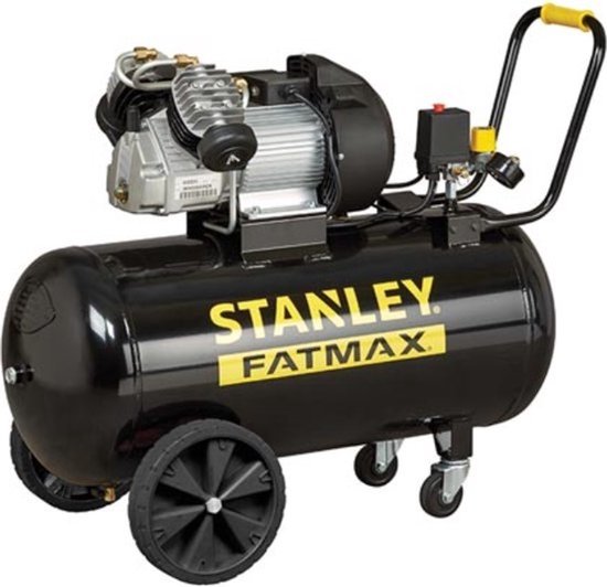 STANLEY Professionele Compressor - Oliegesmeerd - Horizontaal - 100 L / 3 pk / 10 bar