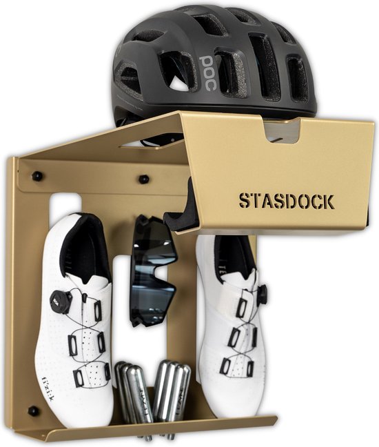Stasdock® New Gold - Fiets ophangsysteem - Muurbeugel fiets - Fietsbeugel - fiets ophangbeugel van Stasdock