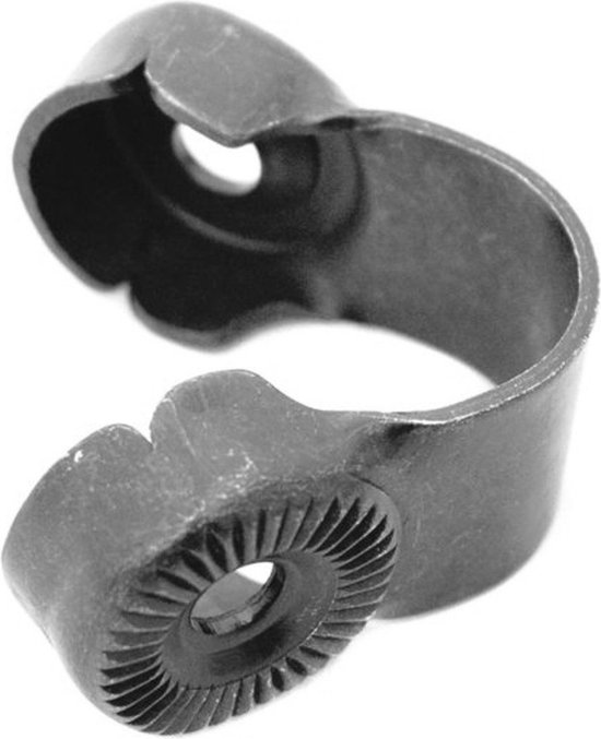 Steco montuur klem mand mee 22 mm ano look / zilver 52.500003.03 van Steco