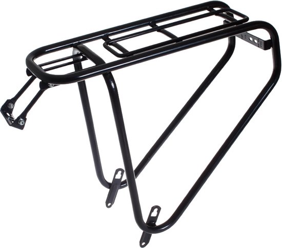 Steco Power Safety Bagagedrager Glans - Zwart van Steco