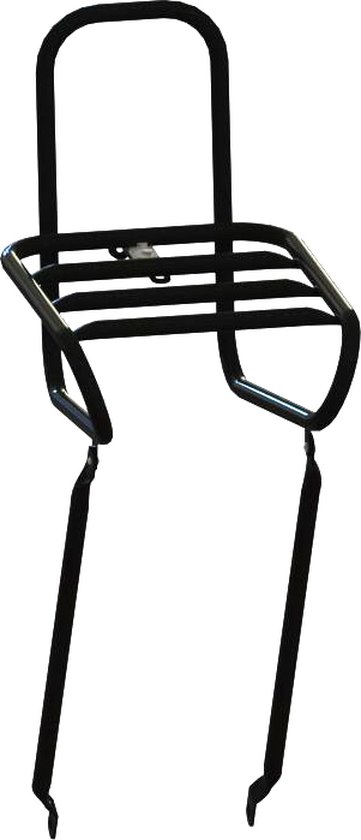 Steco Smooth Voordrager 25 Cm Kroonboutmontage Glans Zwart van Steco