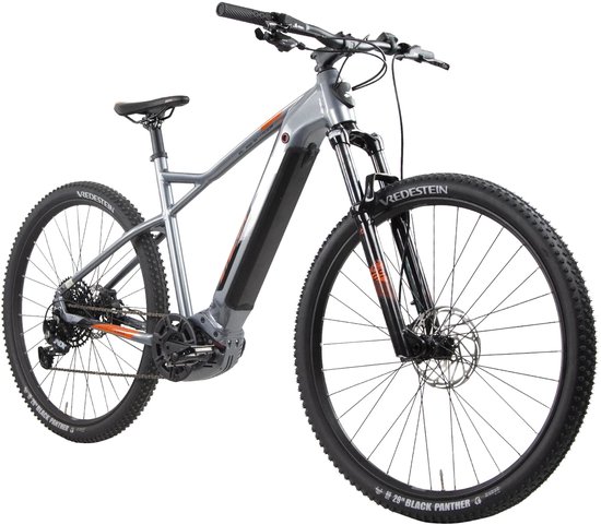 Stella Mountainbike Premium - Elektrische fiets - Grijs (S) van Merkloos