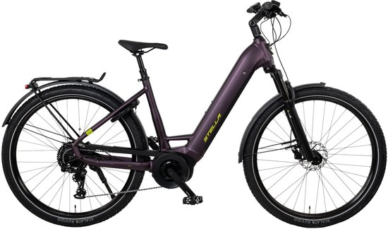 Stella Tierra Premium - Elektrische fiets - Violet Matt