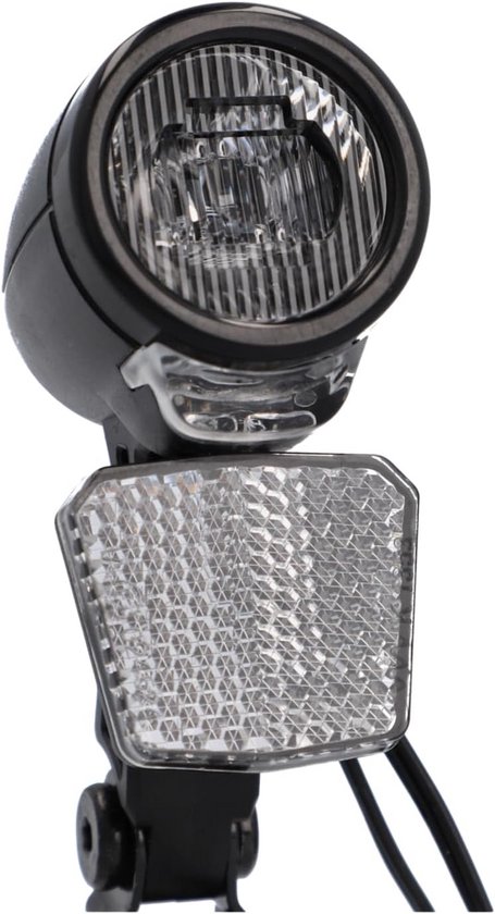 Sterke LED Fiets Voorlamp op Dynamo - 40 Lux, Spatwaterdicht met Reflector