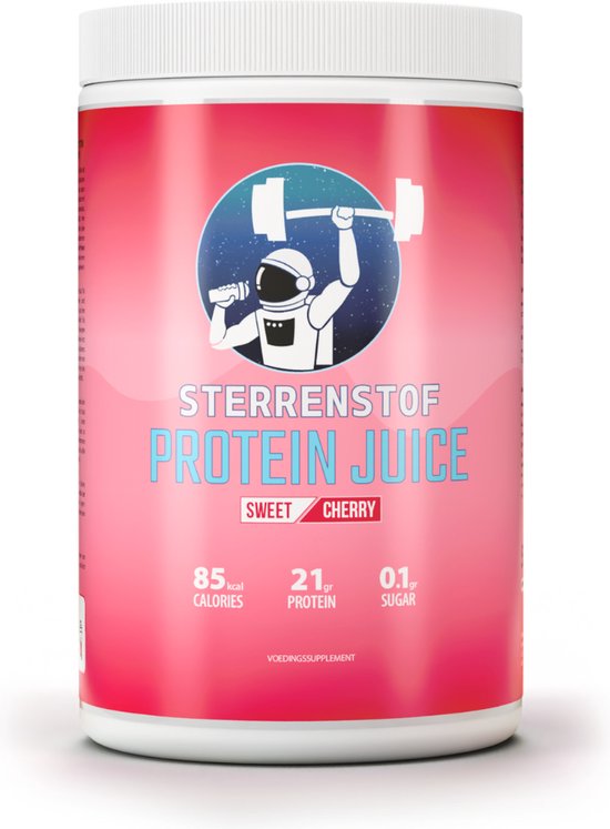 Sterrenstof Protein Juice - Clear Whey - Sweet Cherry - 500 gram - 20 servings van Merkloos