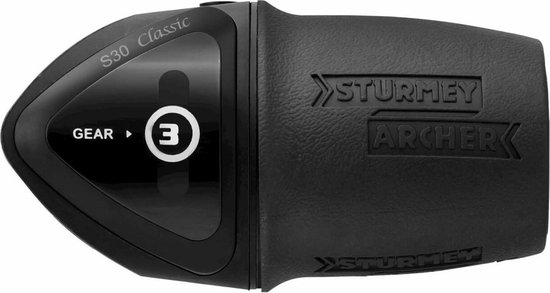 Sturmey Archer Shifter VanMoof Twistgrip Van Moof Rechts 3s Zwart (hsj232) van Merkloos