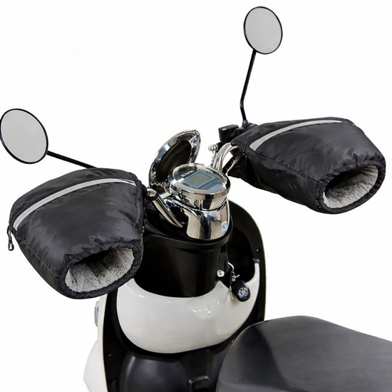 Stuurmoffen voor Fiets & Scooter – Waterdichte Handmoffen – Winter Stuurhandschoenen – Warme Handbeschermers – Geschikt voor Fiets, Scooter, Motor en Fatbike