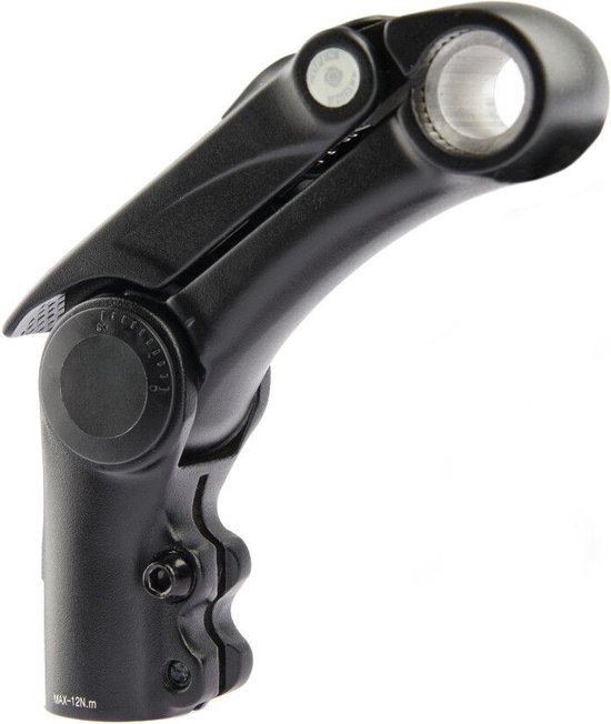 Stuurpen Primax E Goes | extensie: 115mm | balhoofdbuismaat: ø28.6mm |klem diameter: ø25.4mm - zwart van Merkloos