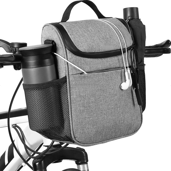 Stuurtas Fiets Fietstas stuur Schoudertas 2 in 1 - Afneembaar - 4 Liter van FastRider