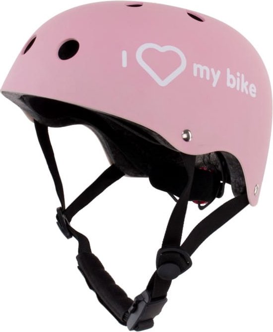 sun baby Fietshelm 2 jaar, kinderhelm maat M (52-57 cm) Roze, met LED licht, Kinder skatehelm voor skateboard, fiets, step en rolschaatsen van Merkloos