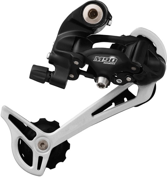 Sunrace - Achterderailleur - 9-speed met lange kooi van Sunrace