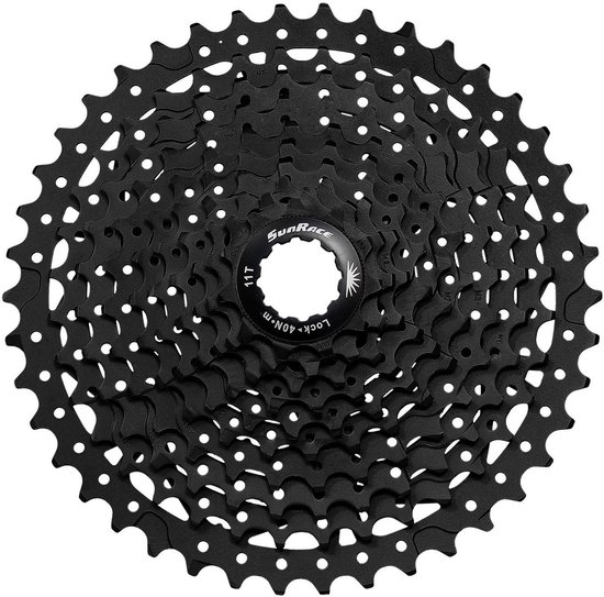 Sunrace Cassette Csms3 10s 11-40 Tanden Zilver van Merkloos