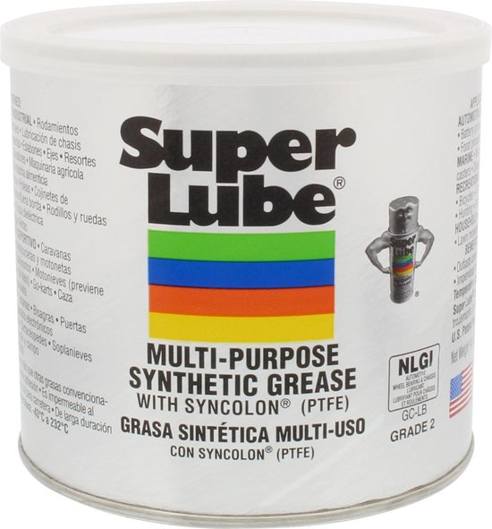 SUPER LUBE synthetisch multi-purpose smeervet met PTFE - 400g pot