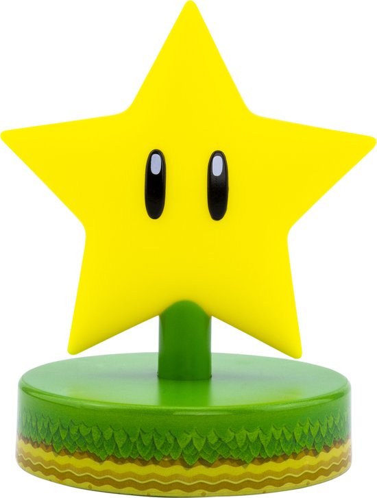 Super Mario Bros. - Super Star Icon Light - Tafellamp - Nachtlamp van Paladone