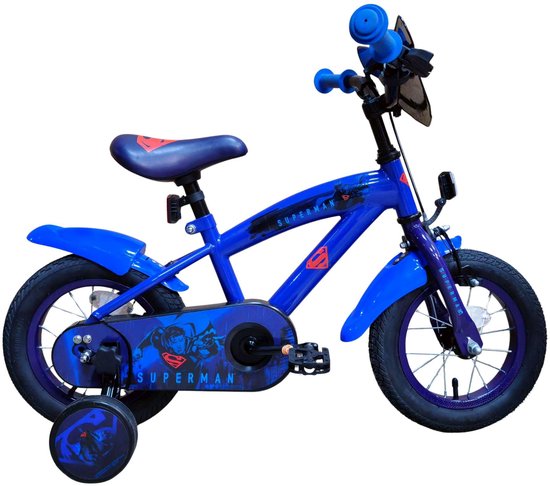 Superman Kinderfiets - Jongens - 12 inch - Blauw