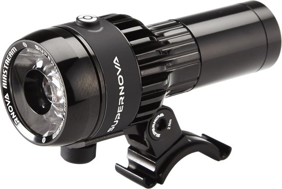 Supernova Airstream 2 fietsverlichting zwart