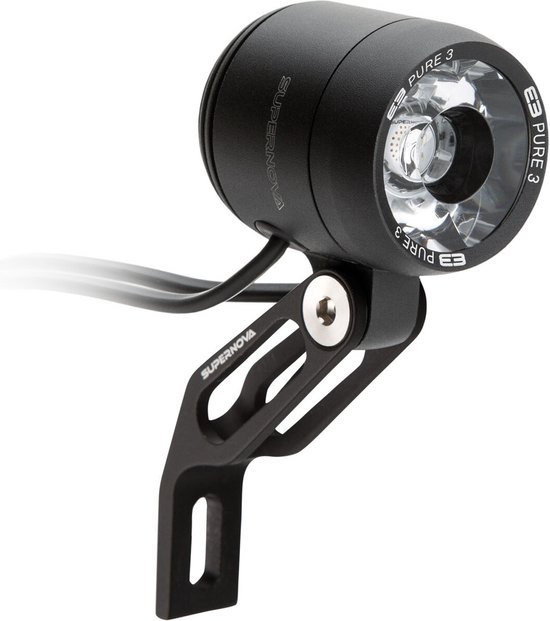 Supernova E3 Pure3 Dynamo Voorlicht Zilver 205 Lumens