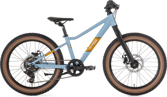SuperSuper Xplore Kinder Mountainbike - 20 inch - 7 versnellingen - Blauw van Supersuper