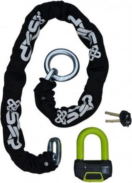 SXP ART 4 Kettingslot / Scooterslot / Motorslot - 180 cm + loop van SXP