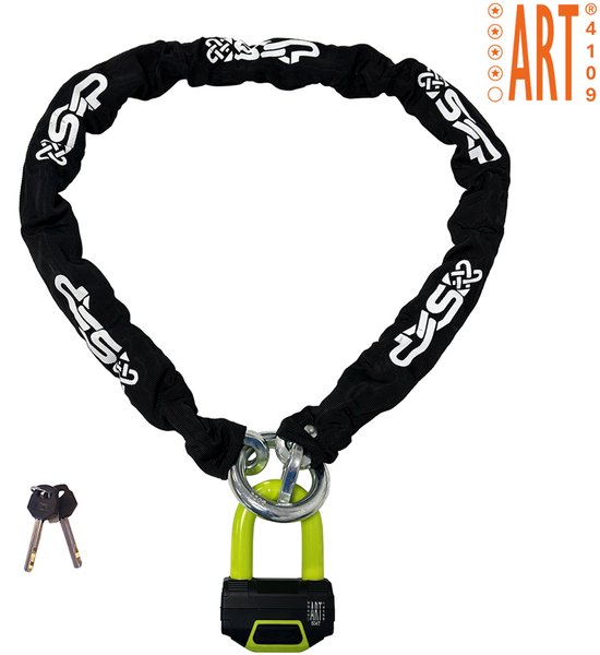 SXP Kettingslot ART4 150cm + loop Schijfremslot - Scooter & Motor van Merkloos