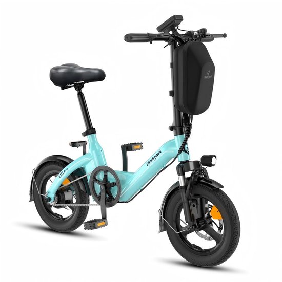 T16Pro - Mini opvouwbare elektrische fiets - 36V10Ah - 45 kilometer levensduur batterij - Stad pendelen
