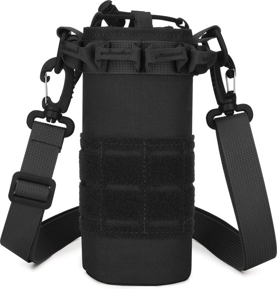Tactische flessenhouder, militaire drinkfleszak, drinkfleshouder voor buiten wandelen, kamperen, trekking