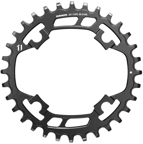 Tandwiel sram x-sync staal 11 speed 30 tands steek 94 zwart - ZWART