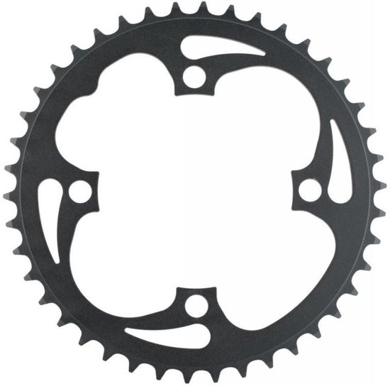 Tandwiel truvativ 42t mtb singlespeed steek 104 s11 zw aluminium - ZWART