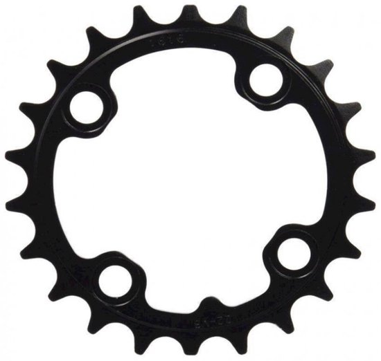 Tandwiel truvativ 42t mtb steek 104 v3 staal zw isoflow - ZWART