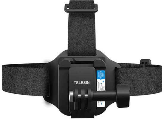 Telesin Hoofdband Voor Gopro Hero 7/8 Camera's Met Quick Release Systeem van Telesin