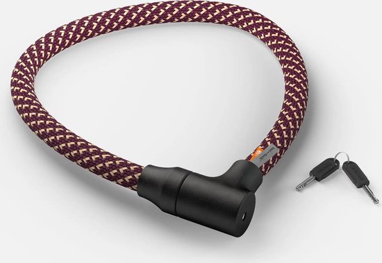 Tex-lock Orbit Kabelslot chateau rood 100cm van Merkloos
