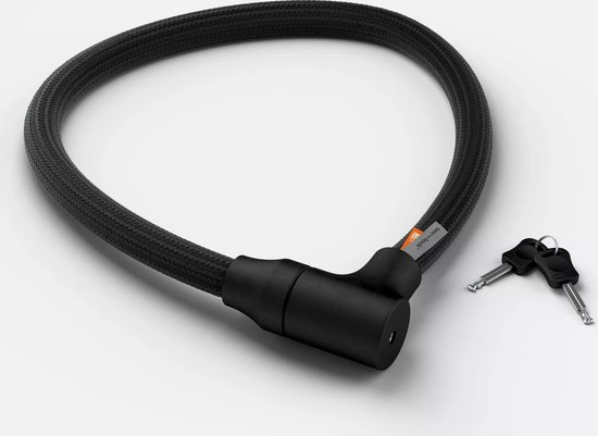TEXLOCK Orbit - fietsslot - 120cm - zwart - ART-2 - gehard staal - textiel omhuld van tex—lock