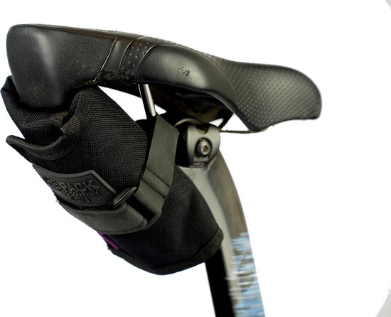 The Pack Tool roll | Zadeltasje - 3 Vakken - Stevig materiaal - Eenvoudige montage - Racefiets - Gravelbike van T
