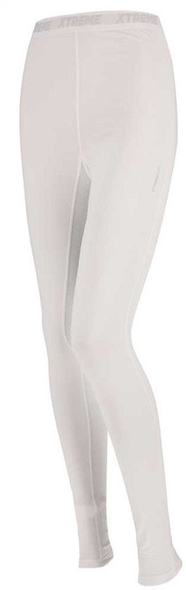 Thermolegging - Dames - Baselayer - Wit - Maat S t/m XL - Thermokleding - Thermobroek - Wintersport