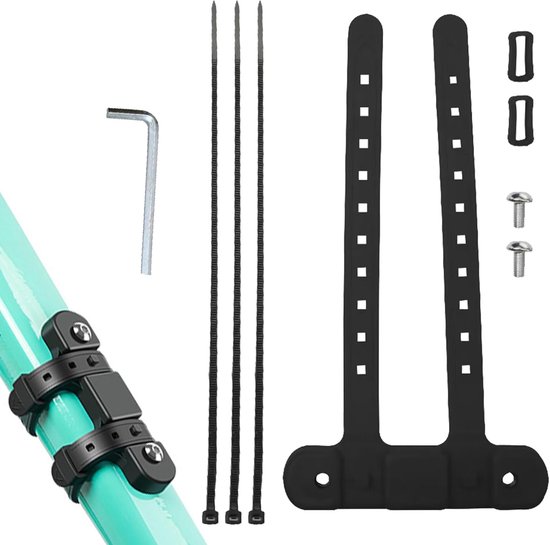 Thijox - Bidonhouder Fiets Adapter Montagebasis zonder Schroeven, Universele Antislip Flessenhouder voor Fietsen, MTB, Scooters, E-Bikes